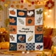 thumbnail image 1 of Thanksgiving Pumpkin Maple Leaf Fruit Blanket Digital Print Flannel Blanket Warm And Cozy Nap Blanket, 1 of 6