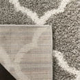 thumbnail image 4 of SAFAVIEH New York Shag Collection SG168C Grey / Ivory Rug, 4 of 6