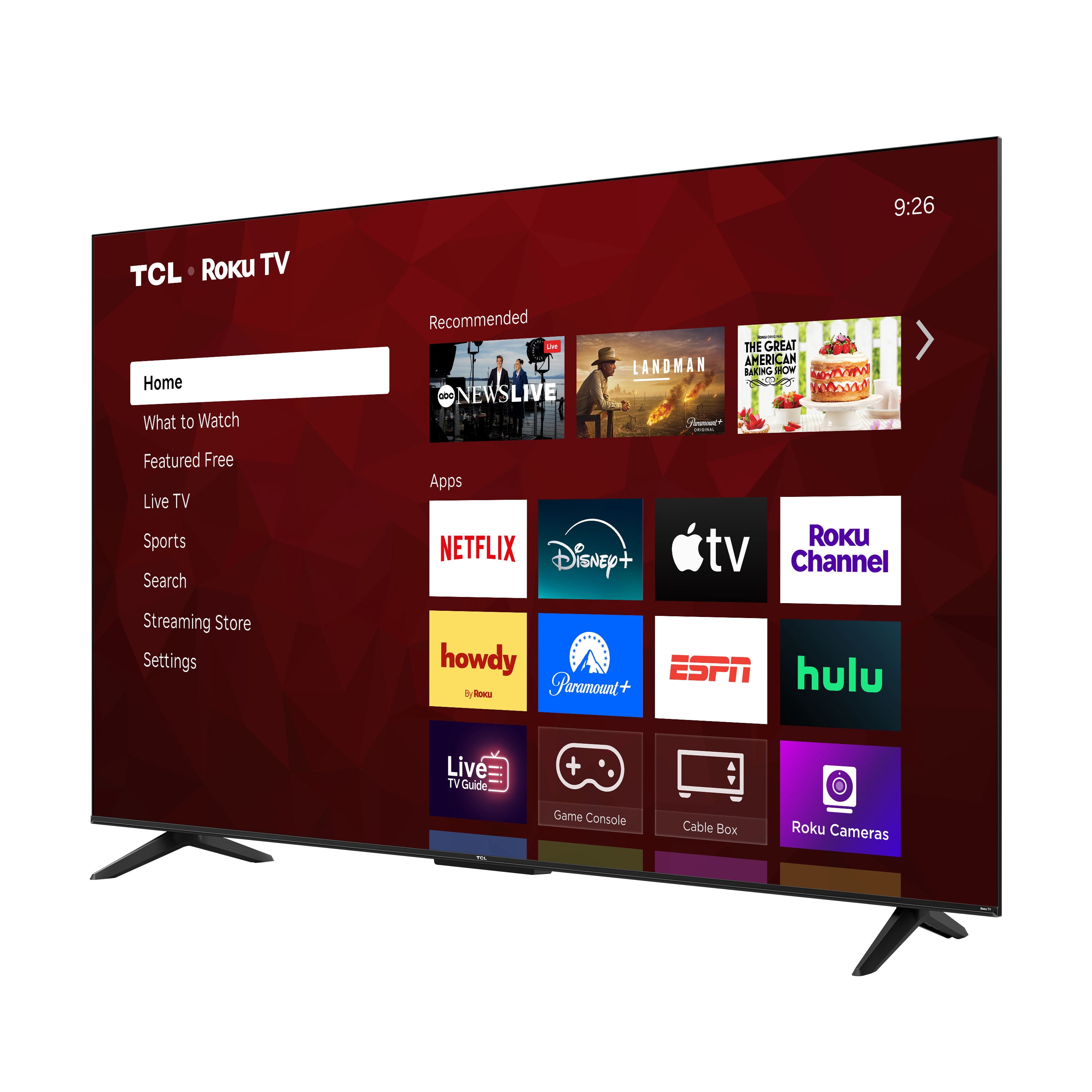 TCL 55” Class S55LR Series 4K HDR LED Smart Roku TV (New 2026
