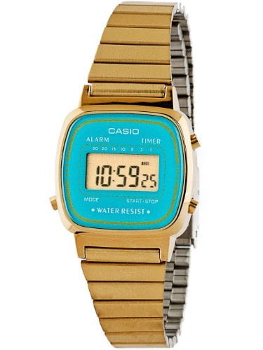 casio gold watch ladies