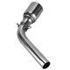 thumbnail image 2 of Tubo medio de escape ANGGREK Acero inoxidable plateado para motocicleta, 2 of 7
