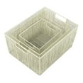 thumbnail image 5 of happimess BSK3000C-6SET Sutton Modern Glam Handmade Wire Metal Nesting Storage Baskets, Almond (Set of 6), 5 of 5