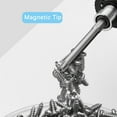 thumbnail image 4 of 5PCS T8 Magnetic Tamper Proof Torx Screwdriver Bits, 1/4 Inch Hex Shank 2.6 Inch Length S2 Steel Security Drill Torx Head Drill Screw Driver Tools(65mm Long, Star 6 Point), 4 of 6