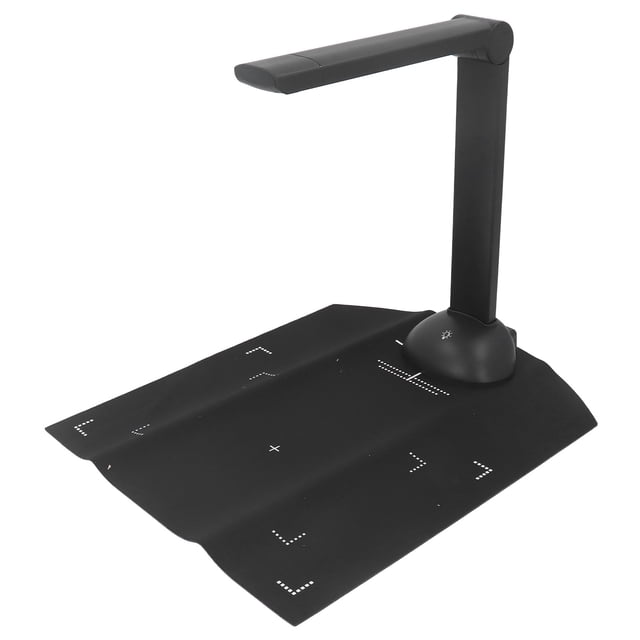 Scanner Haute Définition, Lumière Tactile 3 Vitesses Remplissage Haute Vitesse 90 Degrés Portable Pivot Résolution 3672x2856 Scanner de Documents 8MP Large Application pour École