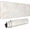 White Gold Marble, variant on Desk Mat, Extended Gaming Mouse Pad, Large Keyboard Mouse Mat XL, 4th Of July Patriotic Full Desktop Mousepad with Stitched Edges & Non Slip Rubber Base Mice Pad for Office and Home 31.5"x11.8"