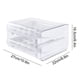 thumbnail image 3 of Fiudx Ofertas flash del día Cajas de Almacenamiento Transparentes 40-Cajas de Doble Capa- Cajas de Conservación Estilo Cajón-Cajas para Refrigerador de Cocina- Bandejas, 3 of 7
