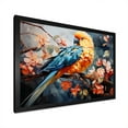 thumbnail image 2 of Designart "Dreamy Minimalist Birds Of Paradise" Birds Of Paradise Picture Framed Canvas Prints, 2 of 5