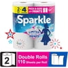 Sparkle Pick-a-Size Paper Towels, Limited Edition Summer Design, 2 Double Roll