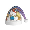 thumbnail image 7 of Lsque Sanrio Print Santa Hat Christmas Hat Funny Christmas Hat Christmas Knitted Beanie Hat For Men Women Adult, 7 of 7