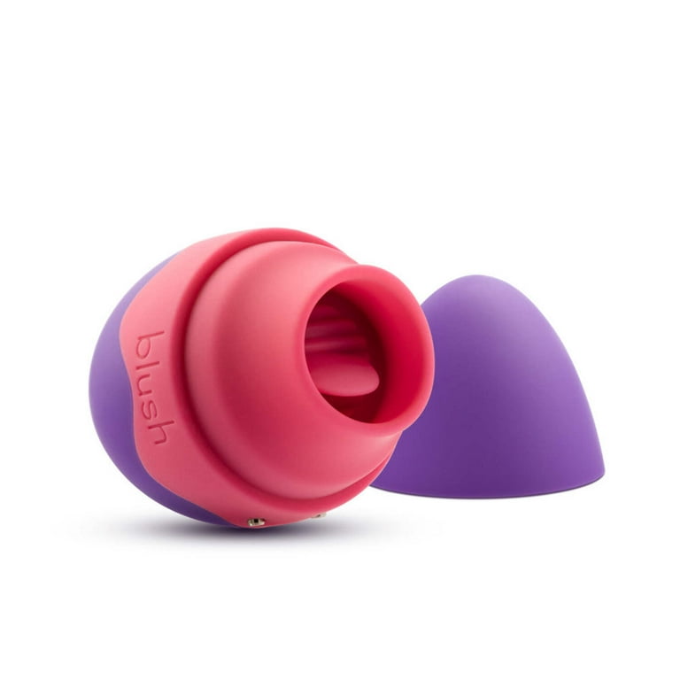 Aria Flutter Tongue Purple 2.5-Inch Vibrating Rechargeable Mini Vibrator