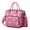 Rose-red-11, variant on Fashion Paris Leakproof Lunch Bag - Insulated Cooler Tote for Women, Vintage Travel Style Waterproof Picnic Bag with Multi-Pockets for Office & Beach