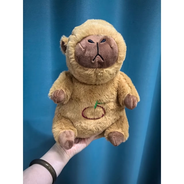 Oso que respira, nutria pequeña, muñeco de peluche, juguete para bebé, lindo compañero calmante, muñeca musical para dormir