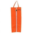 thumbnail image 5 of Waterproof Shoes Storage Pouch Portable Zipper Tote Bag - Orange, as described, 5 of 6