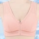 thumbnail image 1 of Karight Bras for Women No Underwire Front Zipper Closure Push Up Bralette Plus Size Full Coverage Mesh Underwear Everyday Bras, 1 of 9