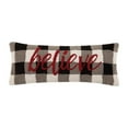 thumbnail image 1 of Peking Handicraft 31SERX433C20OB 8 x 20 in. Believe Rectangular Poly-filled Hook Pillow, Multi Color, 1 of 1