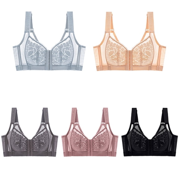 Thin Lace Wireless Bra Women's Integrated Underwear Comfortable Support for Daily Wear Sports Yoga and Fashion #Beige,34