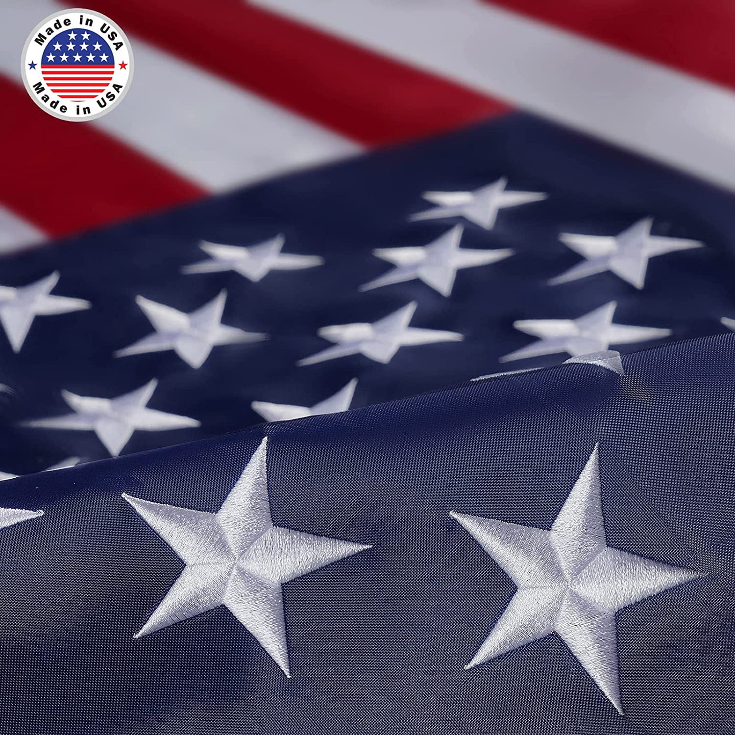 68D Poly US American Flag USA 5'X8' Stars & Stripes United States Oxford Cloth 