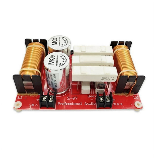 550W Heavy Speaker Frequency Divider 43Hz/45Hz Subwoofer Crossover Filter HiFi DIY Car Audio Crossover Filter
