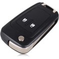thumbnail image 2 of XYCCA 2 Buttons Car Key Fob Case Remote Control Replacements Compatible for Opel Vauxhall Buick Astra Insignia Vectra Chevrolet Cruze Aveo Spark Captiva Orlando (1pcs), 2 of 6