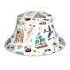 thumbnail image 1 of Fotbe Travel1 Sombrero Tipo Pescador con Estampado – Sombrero de Sol de Algodón de Moda para Playa, Golf, Pesca, 1 of 6