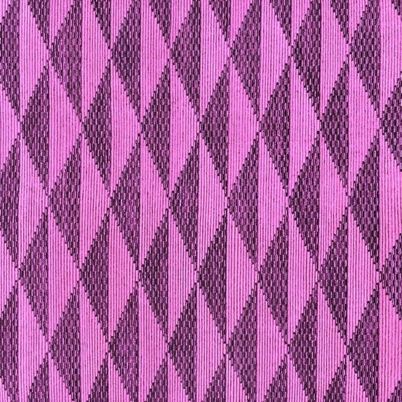 Ahgly Company Indoor Square Abstract Purple Modern Area Rugs, 4' Square