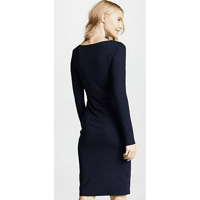 susana monaco navy dress