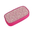 thumbnail image 2 of Uemuo Cute Love Printed Pencil Pen Case, Portable Pencil Pouch with Zipper, Compact Stationery Bag Makeup Bag, Pencil Bag for Home Office, 2 of 9