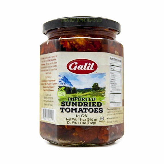 Galil Sun Dried Tomato In Oil Jar 19 oz