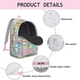 thumbnail image 4 of Practical Bohemian Backpack for Daily Use: Lightweight and Durable with a Front Pocket, Ideal for School, University, Commuting, and Vacation, a Fantastic Bohemian Gift for All, 4 of 5