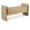 Camel, variant on Meridian Furniture Stylus Saddle Velvet Bench