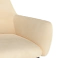 thumbnail image 5 of vidaXL Dining Chairs 2 pcs Cream Velvet, 5 of 5