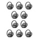 thumbnail image 3 of Methold Soporte para teléfono Autoadhesivo Universal Soporte giratorio de 360 ​​​​grados Reutilizable Decorativo Soporte Negro 10piezas, 3 of 6