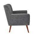 thumbnail image 2 of Adesso Cormac Chair Retro Flair Chair, Charcoal Grey, 2 of 5