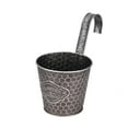 thumbnail image 1 of Metal Wall Planter Vertical Ribbed Design Wall Mount Flower Pot, 1 of 5