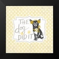 thumbnail image 2 of Ferri, Stefania 15x15 Black Modern Framed Museum Art Print Titled - The Dog Did It, 2 of 5