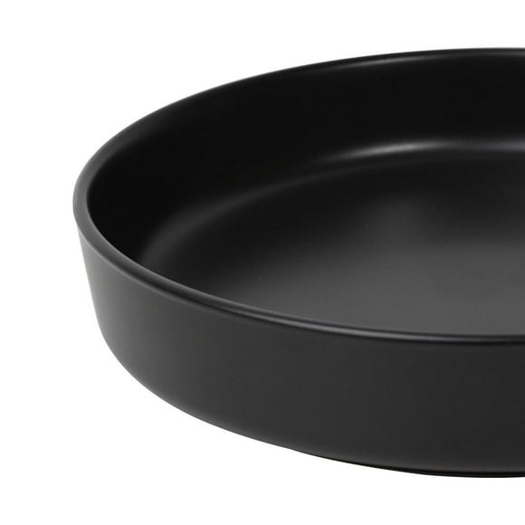 Mainstays Alessandra Matte Black Stoneware Dinner Bowl, MS DIN BOWL ALLESANDRA
