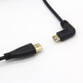 thumbnail image 4 of Lohuatrd Mini Male 90 Degree Right Angled Adapter Spring Cable for SLR PC, 4 of 5