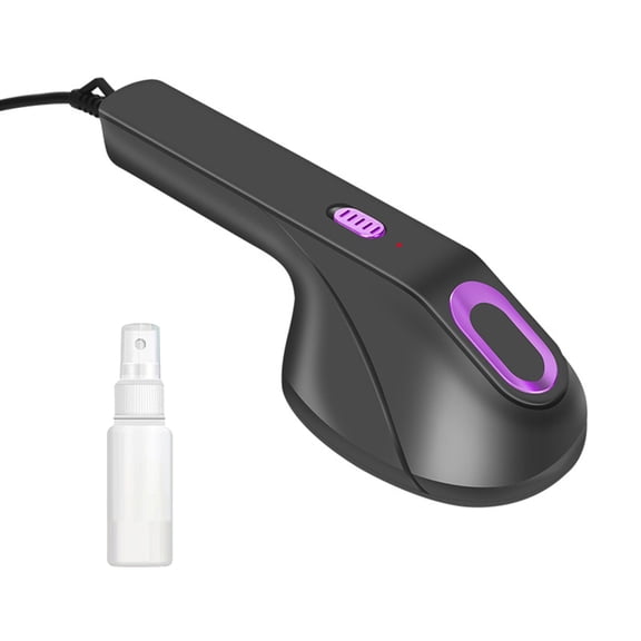 LUXRISEON USB Handheld Steamer For Clothes Steam Ironing Lightweight Quick Heating Base Plate Wrinkle Remover Travel Home Use