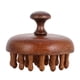 thumbnail image 1 of Wooden Wide Tooth Comb for Curly Hair with Scalp Massage Disc for Dandruff Removal and Wet Dry Use, 1 of 4