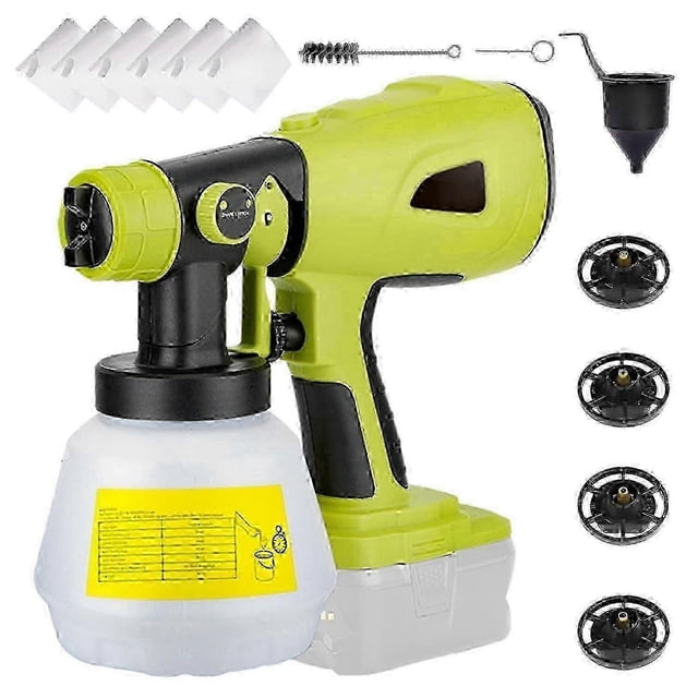 Cordless Paint Sprayer Replacement For Dewalt, Ryobi 20v Max Battery,handheld Electric Paint Spraye