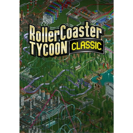 RollerCoaster Tycoon Classic (PC)(Email Delivery) (Best Classic Pc Games)