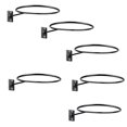 thumbnail image 1 of 6 Pack Wall Mount Ball Display Ball Storage Ball Rack Ball Holder For Basketball Football Volleyball Soccer, 1 of 5