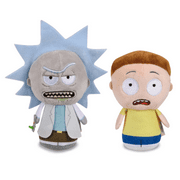 Hallmark itty bittys Rick and Morty Plush, Set of 2 New With Tag