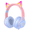 Blue, variant on Hoey Kids Bluetooth Headphones,Wireless Over-Ear Headphones with LED Lights,Microphone and Foldable Design,Comfortable Headphones for School