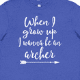 thumbnail image 4 of Inktastic Future Archer Childs Archery Arrow Youth T-Shirt, 4 of 5