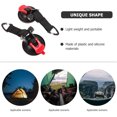 thumbnail image 3 of Suction Cup Hooks Heavy Duty Tent Fixing Ezpass Holder for Windshield Outdoor Travel Plastic 4 Pcs, 3 of 6