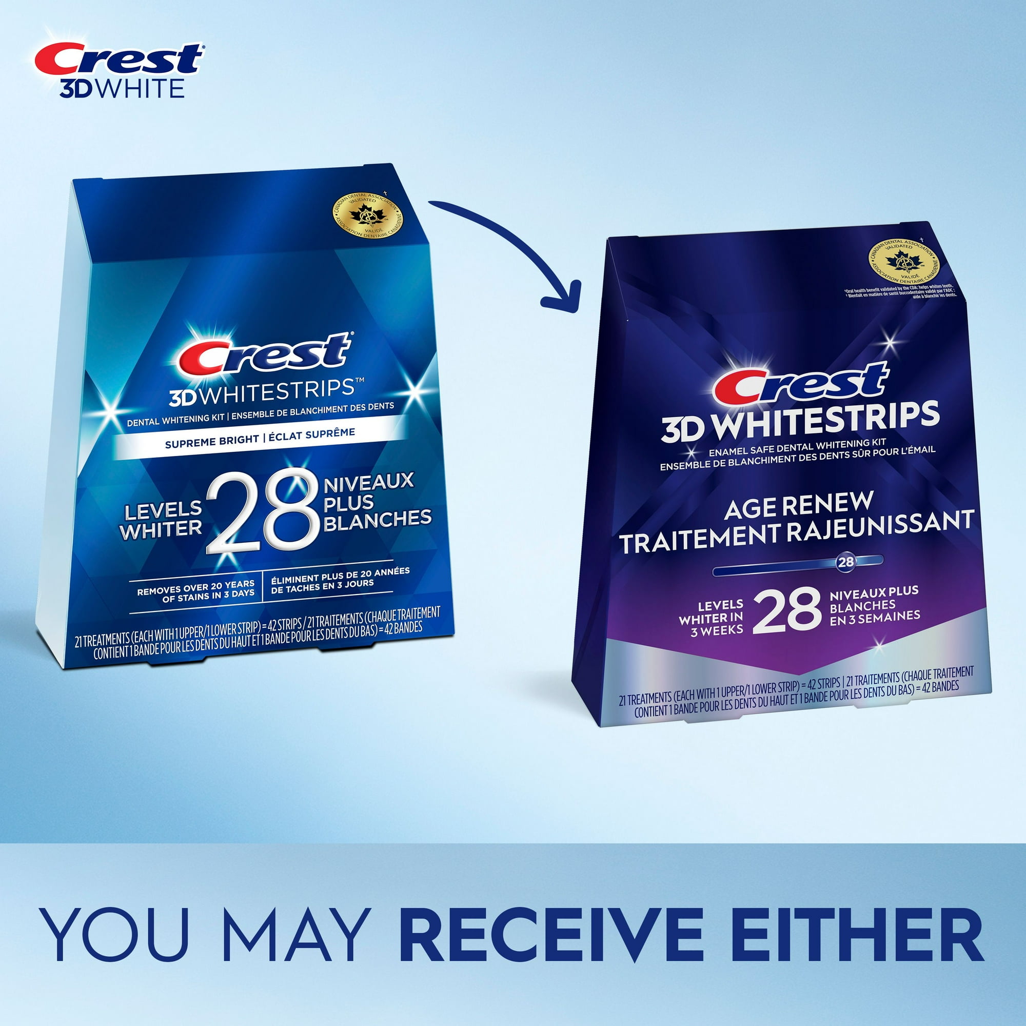 【タイムセール】クレスト　crest whitening Crest 3D White Whitestrips Teeth Whitening Kit | Costco