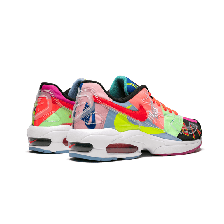 2018 NIKE AIR MAX 2 LIGHT ATMOS SZ 8 BV7406 001 R7NNING MULTICOLOR SNEAKERS S14 Nike X Atmos Air Max 2 Light QS TRAINERS BV7406-001 ATMOS  main image 4