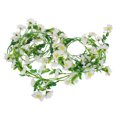 thumbnail image 1 of Guirnaldas de flores artificiales de margaritas, enredaderas falsas de seda, flores de margaritas colgantes, decoración para arcos de bodas, fiestas, hogar, jardín y pared, 1 of 7