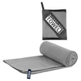 thumbnail image 2 of Toalla de secado rápido Strade Fareast Limited gimnasio plegable gris 31,50 x 15,75 pulgadas, 2 of 8